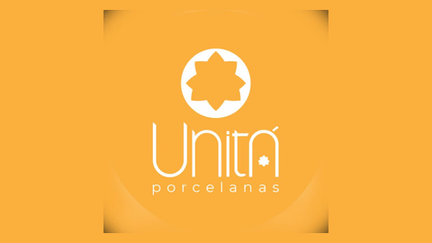 Logo da marca Unitá Porcelanas