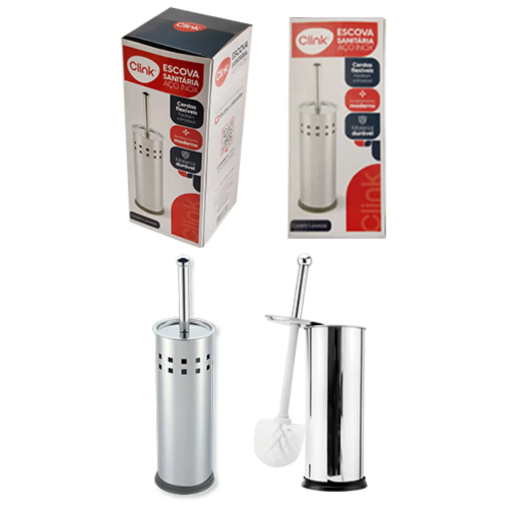 Escova Sanitária Aço Inox — Clink